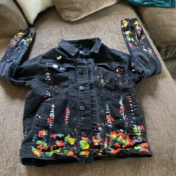 KLOUD 9 Edgey ETERNITY Black Denim Jacket - Picture 9 of 14